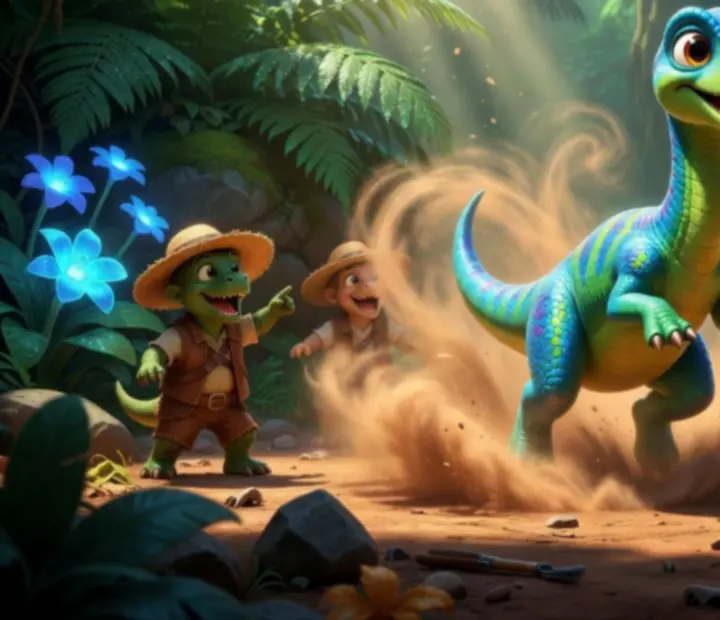 Dinoszauruszok felfedezése a Crazy Dino Park játékban